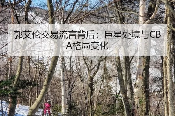 郭艾伦交易流言背后：巨星处境与CBA格局变化
